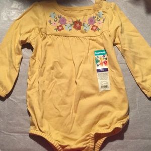 Yellow onesie
